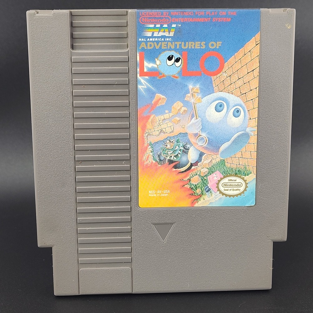 Adventures Of Lolo for Nintendo Entertainment System (NES) Tested